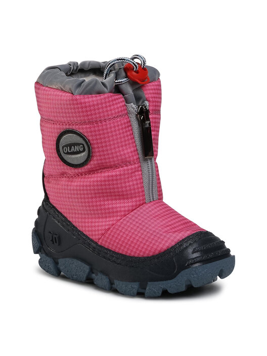 Stivaletti Da Neve Bambina Olang BMX 847 | Stivali Invernali Fucsia Con Lana - Foto 2