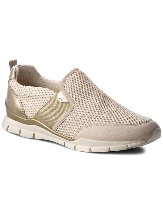Halbschuhe Geox J Sukie G. F J723GF 01454 C1008 D Beige eschuhe