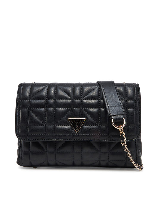 Guess Tasche Schwarz Mit Kette Guess Umhängetasche Cessily Black
