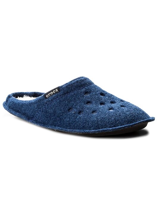 Crocs blue slippers sales