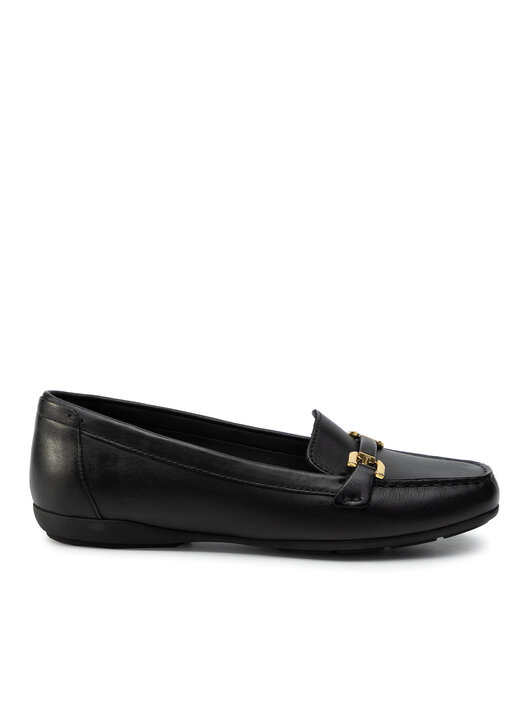 Geox D Annytah Moc A, mocassins voor dames, Beige Papyrus, 39 EU