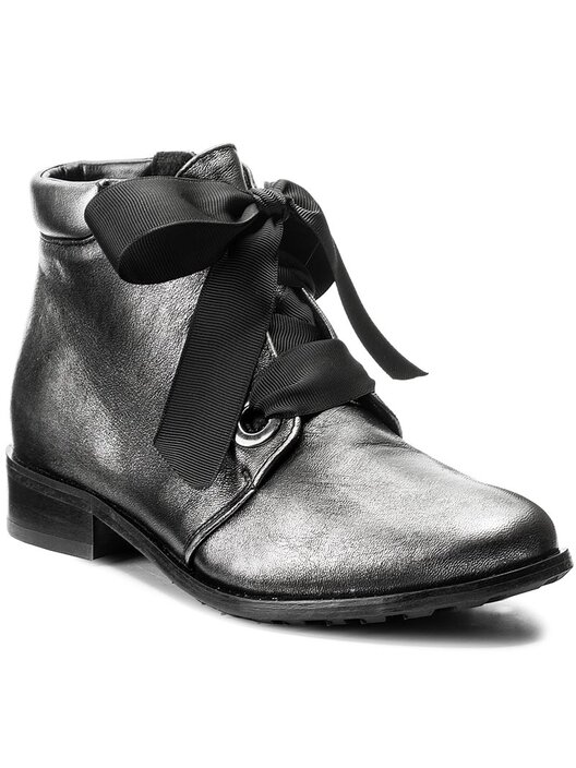 Stiefeletten Eksbut 77-4683-E04-1G Czarny/Srebro