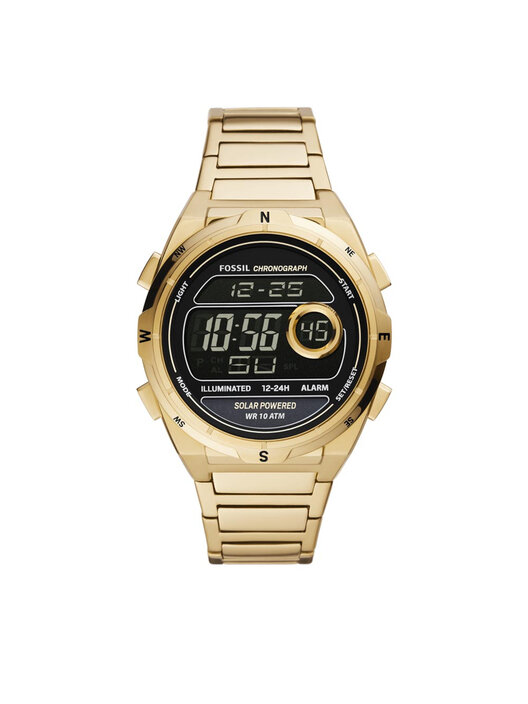 Ρολόι Fossil Everett Solar FS5862 Χρυσό | epapoutsia.gr