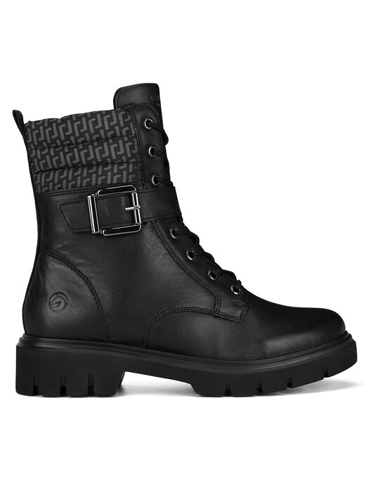Schnürschuhe Remonte D1W71-03 Schwarz