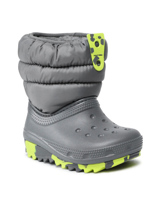 Bottes de neige Crocs Classic Neo Puff Boot K 207275 Gris fr.eschuhe.ch