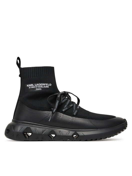 Снікерcи KARL LAGERFELD K/Kite Run KL54645 Чорний | evzuttya.com.ua