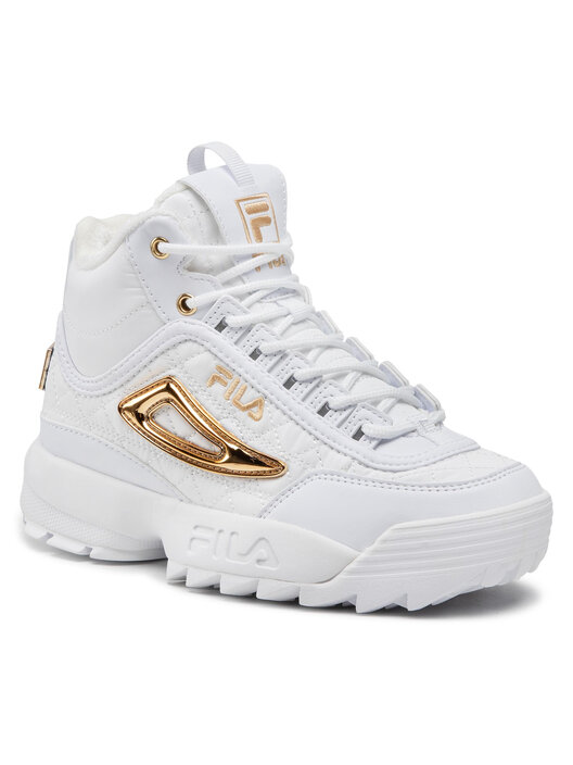 Sneakers Fila Disruptor Q Mid Wmn 1011407.94T Blanc chaussures
