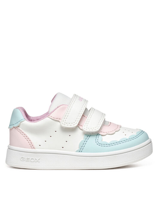 Baskets Geox Pour Fille - Modèle Eclyper Girl, Semelle Caoutchouc, Matériau Synthétique, Taille Ankle
