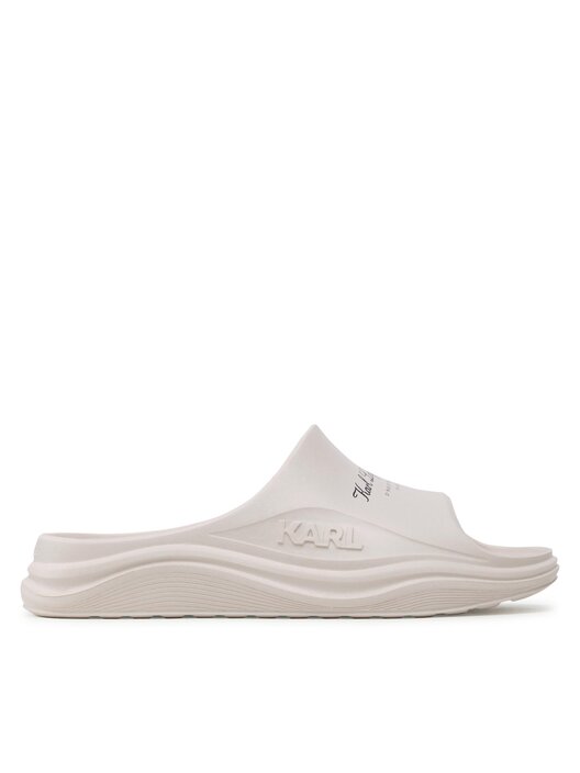 Şlapi KARL LAGERFELD KL75007 Écru | epantofi.ro