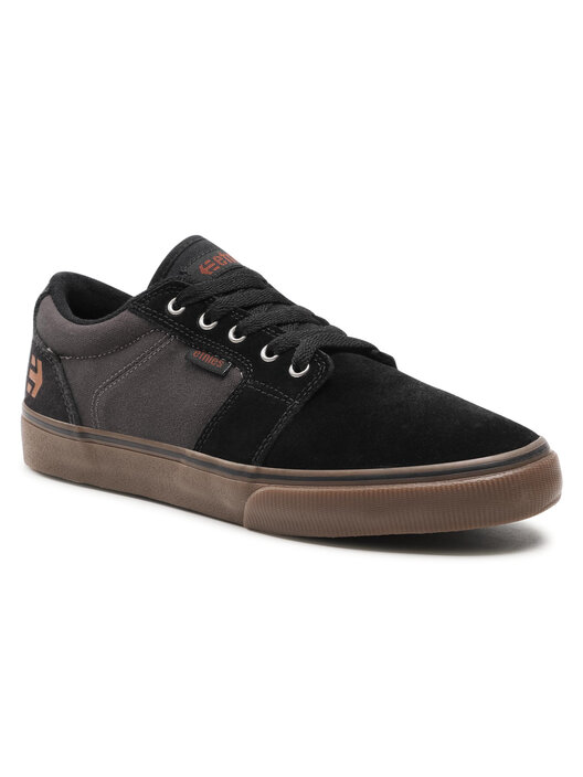 Zapatillas Etnies BARGE LS Negro/marrón, Vulcanizadas Para Mujer