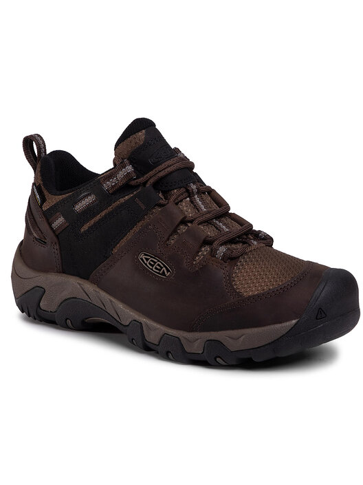 Scarpe Da Trekking KEEN Headout Impermeabili Uomo – Per Escursioni, Giardino, Tutto L’anno, Suola Gomma, Pelle E Rete
