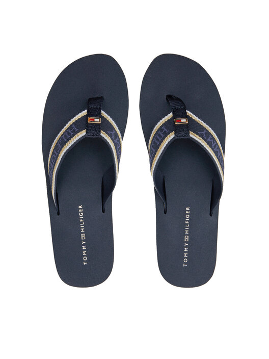 Infradito Tommy Hilfiger Im Platform Beach Sandal FW0FW08236 Blu