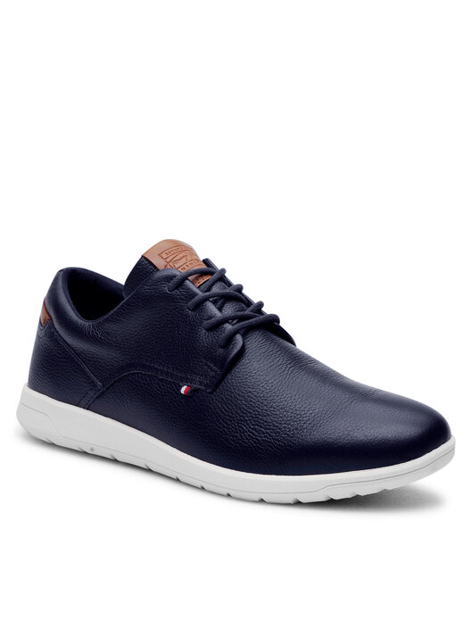 Zapatos hasta el tobillo Tommy Hilfiger Lightweight Leather Hybrid Shoe FM0FM03600 Azul marino zapatos.es