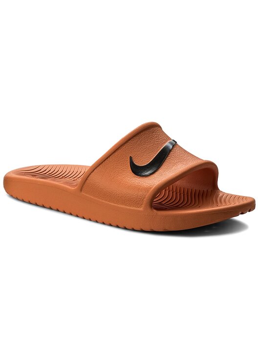 Klapki Nike Kawa Shower 832528 800 Pomarańczowy | eobuwie.com.pl
