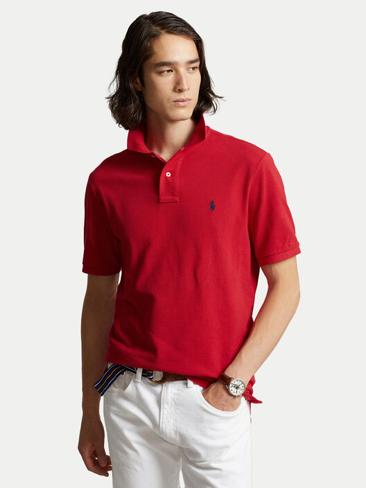 Polo Ralph Lauren Polo Core Replen 710666998 Rosso Custom Slim Fit ...