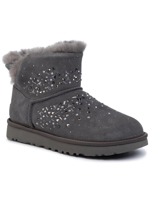 Schneeschuhe Ugg W Classic Galaxy Bling Mini 1103799 Grau