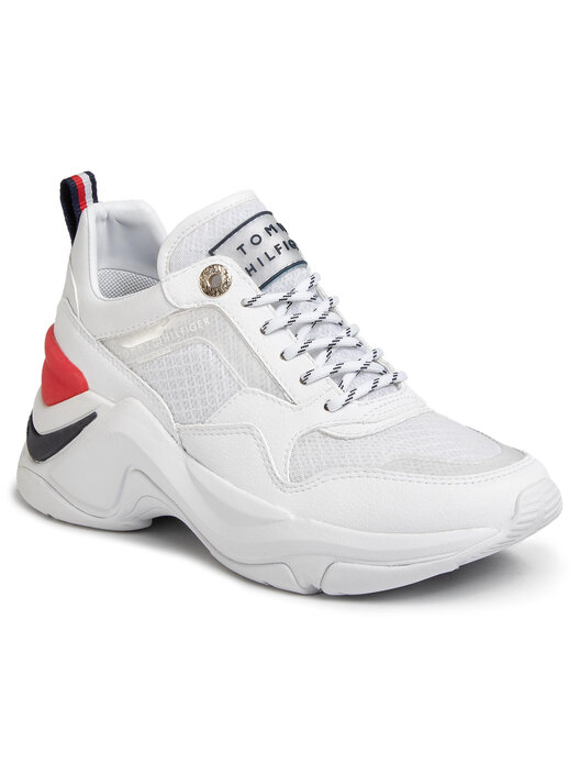 Sneakersy Tommy Hilfiger Internal Wedge Sporty Sneaker FW0FW04704