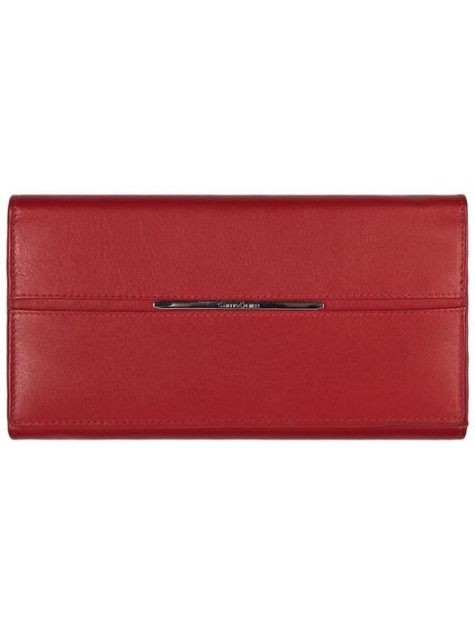 Portafoglio grande da donna Samsonite 141 273 Rosso escarpe