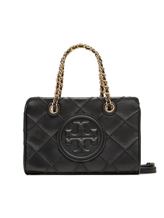 Handtasche Tory Burch Fleming Soft Mini Chain Tote 152334 Schwarz eschuhe
