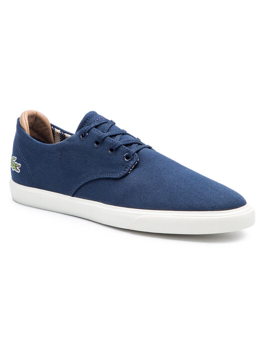 Sneakers aus Stoff Lacoste Esparre 219 1 Cma 7 37CMA0025J18 Dunkelblau eschuhe