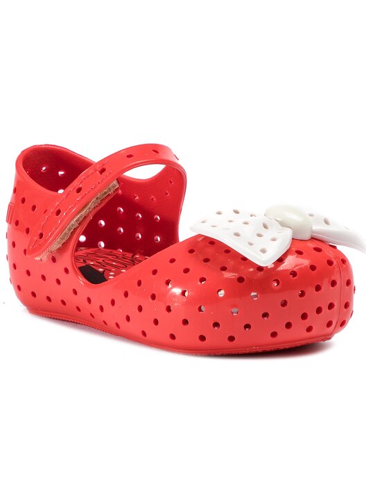 Halbschuhe Melissa Mini Melisssa Furadinha + Minni 32459 Rot | eschuhe.de