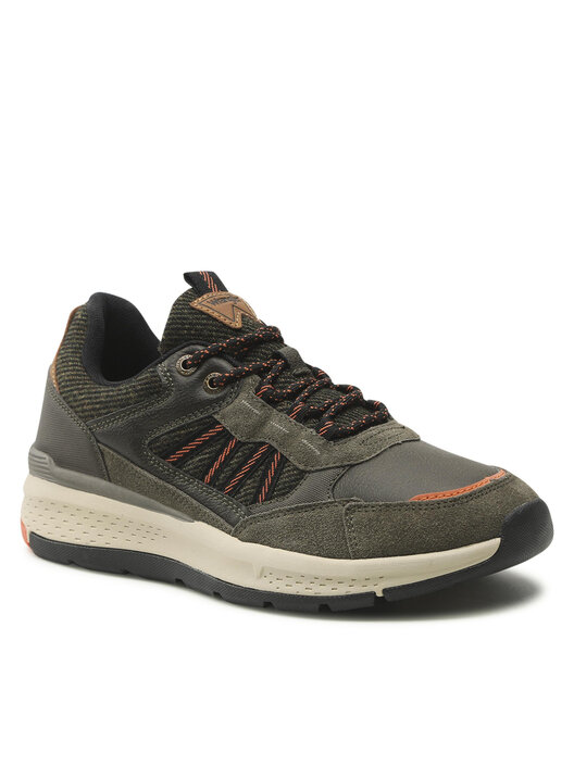 Zapatillas Wrangler Odyssey Para Hombre - Color Azul, Suela Memory Foam, Estilo Casual Derby