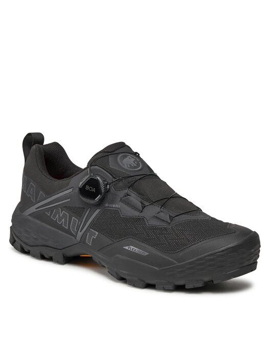 Trekkingi Mammut Ducan Boa Low Gtx GORE-TEX 3030-04401-0001 Czarny 