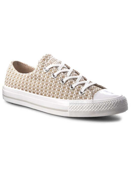 Trampki Converse Ctas Gemma Ox 555878C Be owy eobuwie .pl