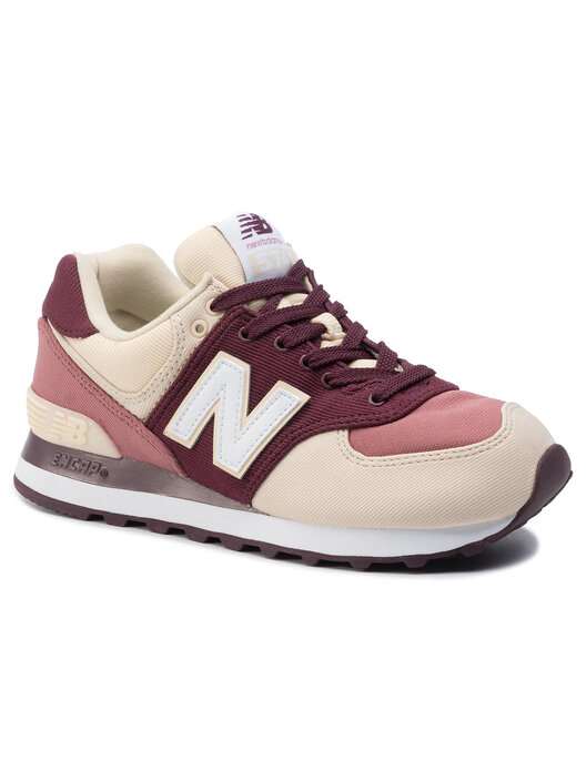 Zapatillas New Balance WL574INB Guinda/burdeos