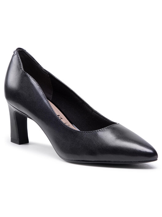 Scarpe Décolleté Tamaris Donna 1-22412-43 - Tacco Largo, Punta Squadrata, Tecnologia Touch-It