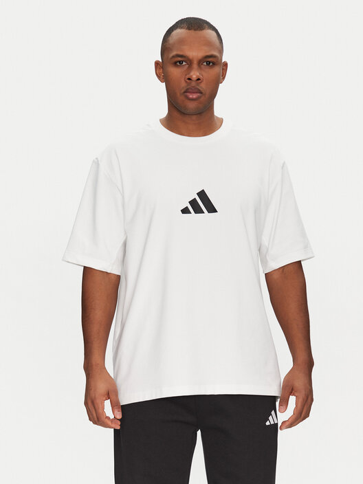 adidas Футболка Z.N.E. JC5482 Білий Loose Fit | evzuttya.com.ua