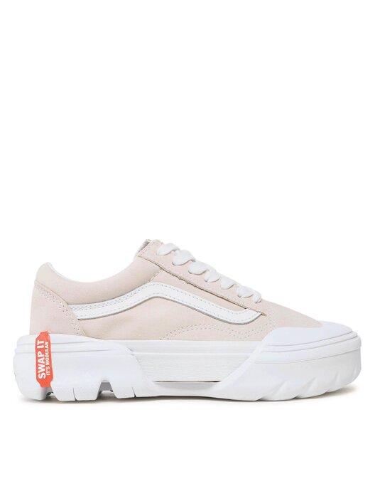 Vans old skool evening sand true white top