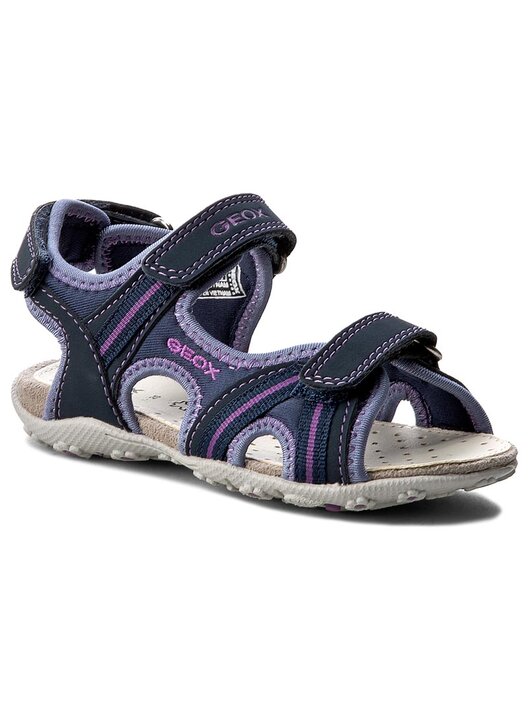 Sandały Geox J S. Roxanne A J52D9A 05015 C4002 Granatowy | eobuwie.com.pl