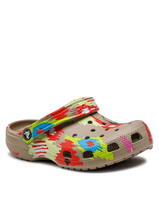 Şlapi Crocs Classic Ikat Clog 208059 Colorat | epantofi.ro