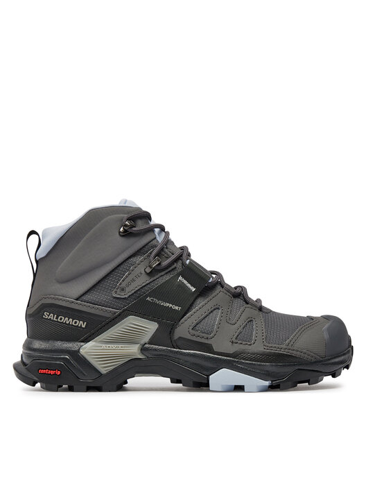 Chaussures de trekking Salomon X Ultra 4 Mid Gtx W GORE TEX 416250 21 V0 Gris chaussures