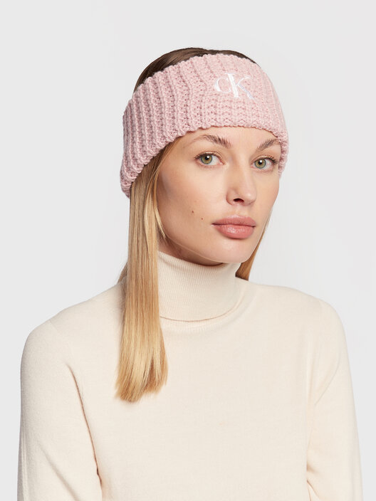Mud Pie Damen Stirnband Weihnachten – Bestickt Mit \"fa La La\", Einheitsgröße, Blush