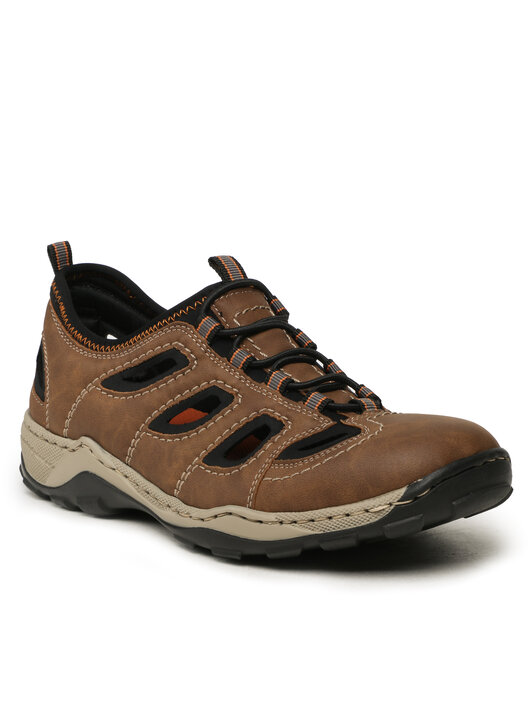 Scarpe Stringate Rieker Uomo - Comode, Slim Fit, Suola In PU, Tessuto Interno - Foto 6