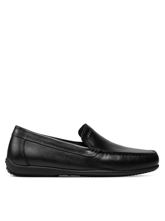 Chaussure Cuir Décontractée Mocassin Geox Homme U Ascanio A - Cuir Et Semelle Caoutchouc Mocassins Homme