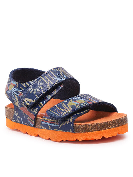 Sandály Kickers Summerkro 895454-10 Tmavomodrá | eobuv.cz