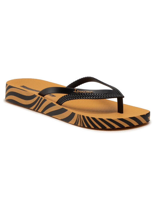 Infradito Ipanema Bossa Soft V Donna - Sandali Con Separatore Dita In PVC Eco-friendly, Colore Nero/Argento, Taglia 35 - 2