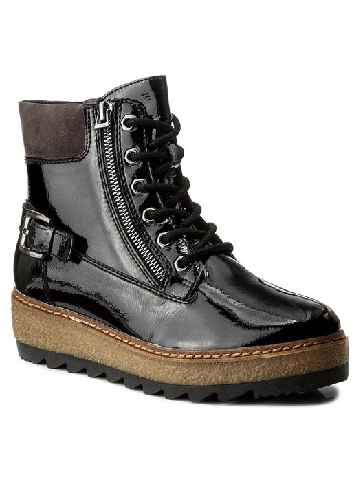 Tamaris Stiefeletten Tamaris Plateaustiefelette Schwarz Tamaris Stiefelette  Schwarz (001) 36