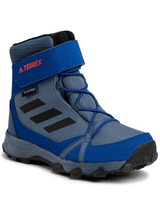 Trekkingschuhe adidas Terrex Snow Cf Cp Cw K G26579 Blau eschuhe