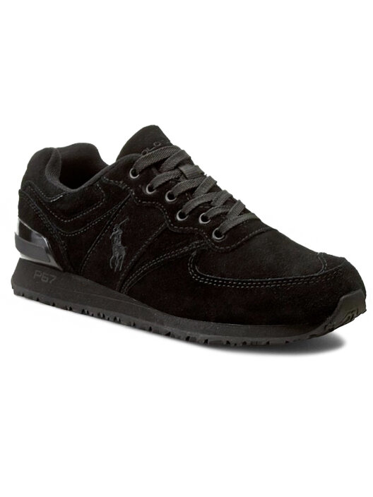 Sneakersy Polo Ralph Lauren Slaton Pony Sneakers Athletic A85 XZ07A XY07A XW085 Czarny eobuwie .pl