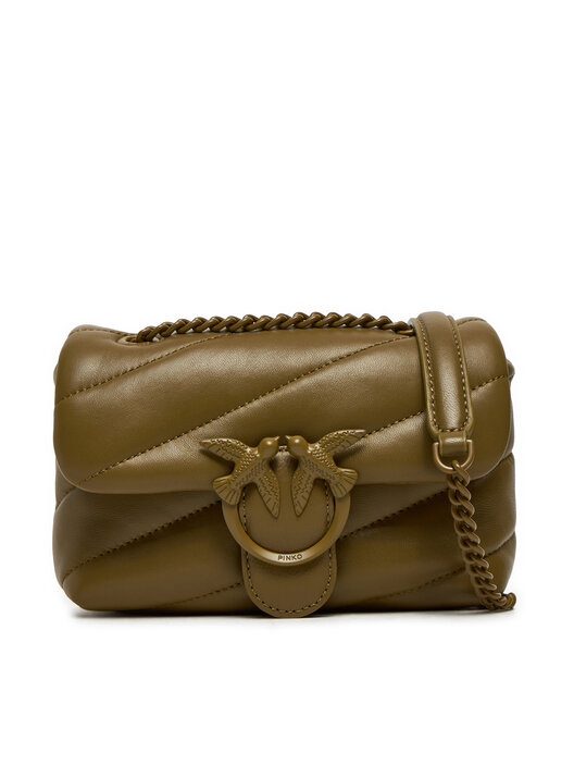 Bolso pinko marron hot sale