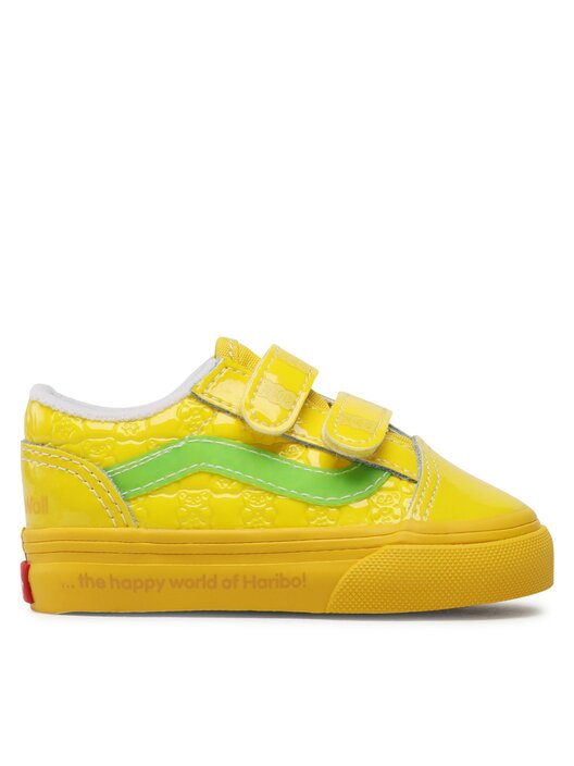 Tennis Vans Old Skool V Harb VN0A4VJJBK21 Jaune chaussures