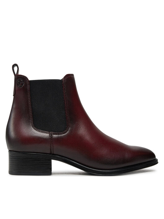 Tamaris Damenschuhe Tamaris Stiefeletten Rot Tamaris Comfort