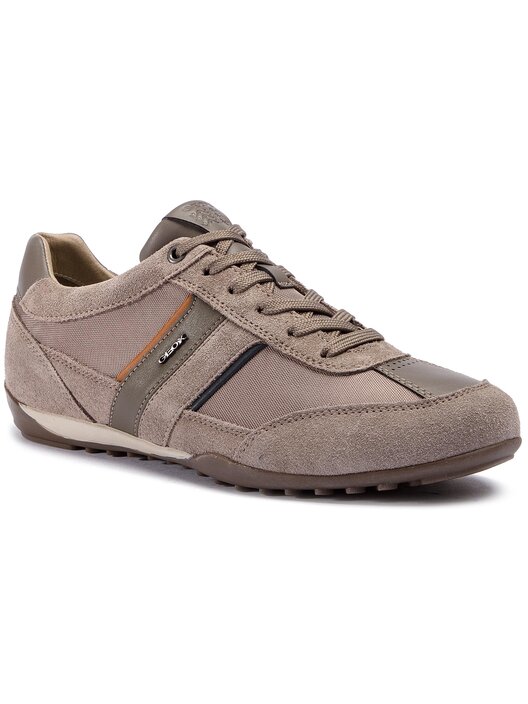 Geox U WELLS C Sneaker Freizeitschuh, Halbschuh, Schnürschuh mit