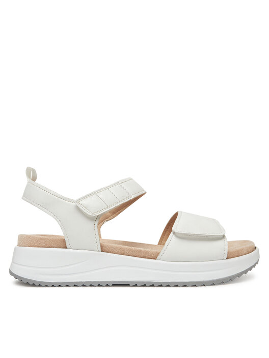 Caprice Sandali - offwh silver/avorio