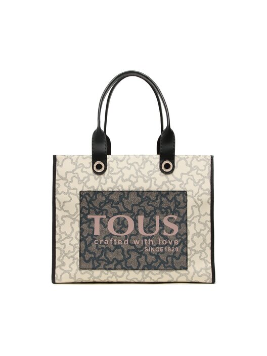 Torebka TOUS Shopping Xl. Amaya K Icon 2001514159 Beżowy