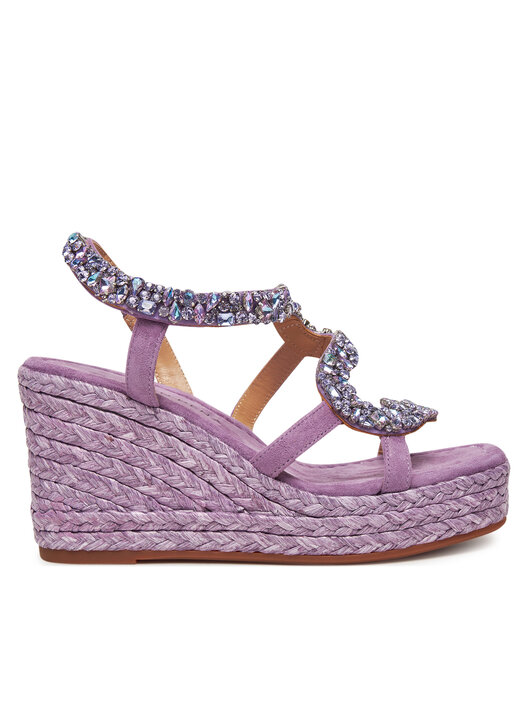 Cuña Alpargatas Violeta Alma En Pena Alpargatas Morado - Main Image